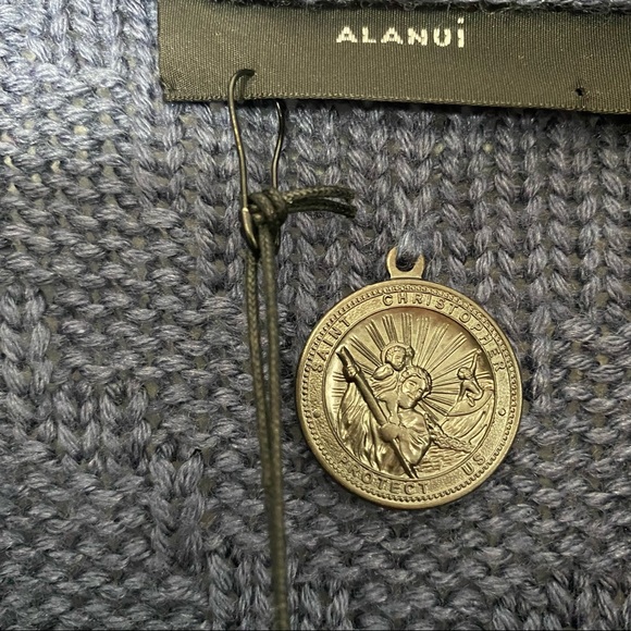 ALANUI Icon Fisherman Belted Cashmere Cardigan XS - Picture 6 of 16